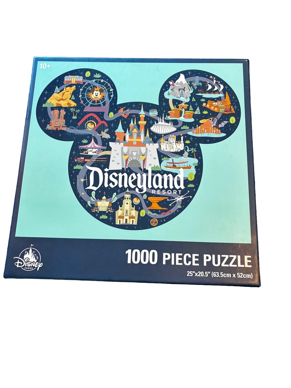 Disney Parks 1000 Piece Puzzle Set Disneyland & Walt Disney World Complete - Picture 2 of 7